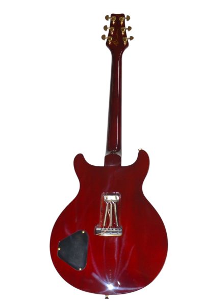 Custom Monarch Santana Red Flame Maple Top Electric Guitar - Image 2