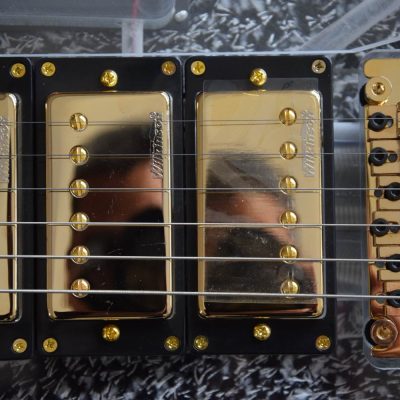 Custom Crown Plexiglass Acrylic Body Neck Explorer Tremolo Electric Guitar Led Lights - Image 8