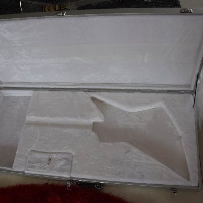 Custom Crown Plexiglass Acrylic Body Neck Explorer Tremolo Electric Guitar Led Lights - Image 19