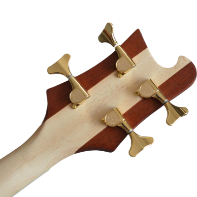Custom Nova Lemmy Kilmister 4004 Antique Carved With Oak Leaves Bass - Image 5