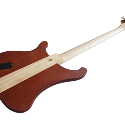 Custom Nova Lemmy Kilmister 4004 Antique Carved With Oak Leaves Bass - Image 7