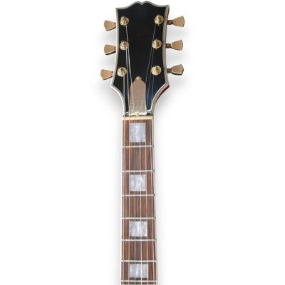 Custom Crown ES335 BB King Lucille Transparent Cherry Electric Guitar - Image 3