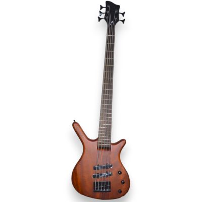 Custom Pulse Thumb BO Natural Transparent Satin 5 String Bass - Image 2