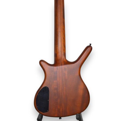Custom Pulse Thumb BO Natural Transparent Satin 5 String Bass - Image 8