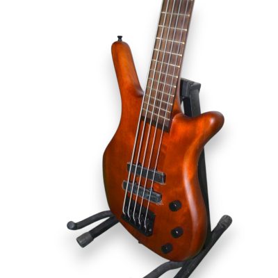 Custom Pulse Thumb BO Natural Transparent Satin 5 String Bass - Image 10