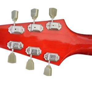 Alternative view of Custom Crown Flying V Bengal Red Prophecy Flame Maple Top Guitar