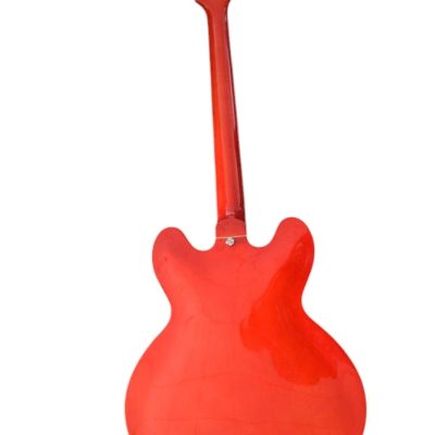 Custom Crown DG335 Dave Grohl Red 6 String Electric Guitar - Image 5