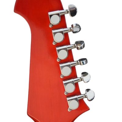 Custom Crown DG335 Dave Grohl Red 6 String Electric Guitar - Image 4