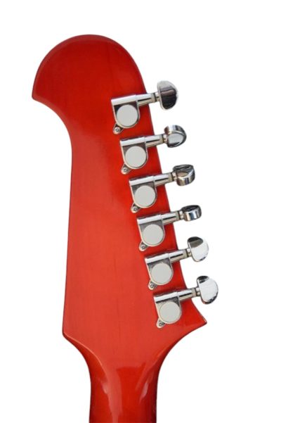 Custom Crown DG335 Dave Grohl Red 6 String Electric Guitar - Image 4