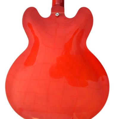 Custom Crown DG335 Dave Grohl Red 6 String Electric Guitar - Image 3