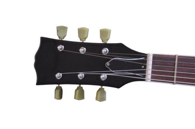 Custom Crown ES335 Semi Hollow Body Red Fhole Guitar - Image 8