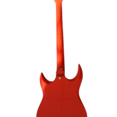 Custom Crown SG Eye Fire Engine Red Finish Guitar - Image 9