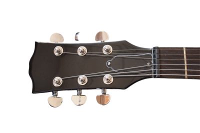 Custom Crown SG 400 Sunburst Tiger Maple Top Humbucker Pickups Guitar - Image 5