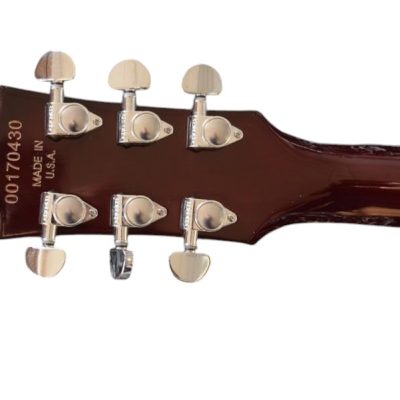 Custom Crown SG 400 Sunburst Tiger Maple Top Humbucker Pickups Guitar - Image 3