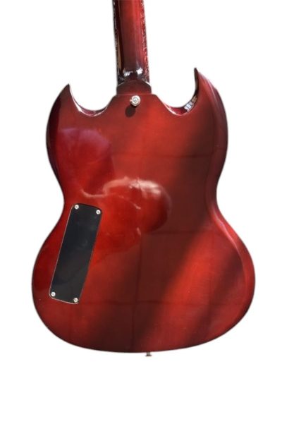 Custom Crown SG 400 Sunburst Tiger Maple Top Humbucker Pickups Guitar - Image 2