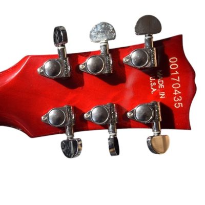 Custom Crown ES335 Semi Hollow Body Artist Cherry Fhole Guitar - Image 3