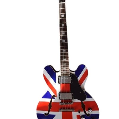 Custom Crown ES335 Semi Hollow Body Gallagher Humbucker Pickups Guitar - Image 10