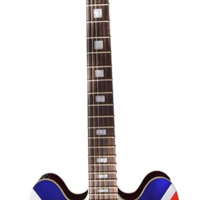 Custom Crown ES335 Semi Hollow Body Gallagher Humbucker Pickups Guitar - Image 8