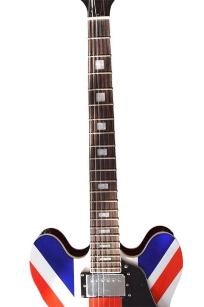Custom Crown ES335 Semi Hollow Body Gallagher Humbucker Pickups Guitar - Image 8