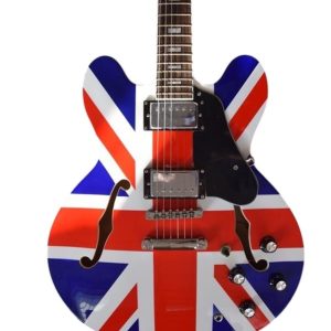 Custom Crown ES335 Semi Hollow Body Gallagher Humbucker Pickups Guitar