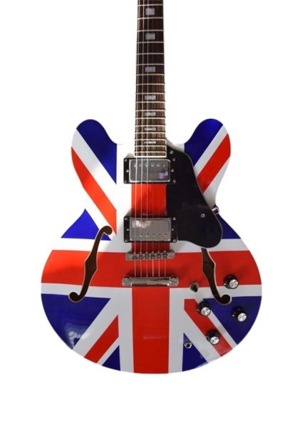 Custom Crown ES335 Semi Hollow Body Gallagher Humbucker Pickups Guitar