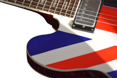 Custom Crown ES335 Semi Hollow Body Gallagher Humbucker Pickups Guitar - Image 5