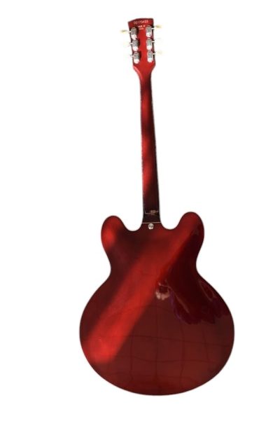Custom Crown ES335 Semi Hollow Body Gallagher Humbucker Pickups Guitar - Image 2
