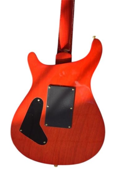 Custom Monarch Quilted Maple Top Sunburst Finish Guitar - Image 9