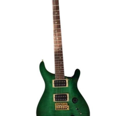 Custom Monarch 24 Green Flame Maple Top Guitar - Image 5