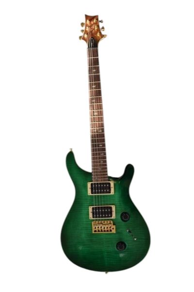 Custom Monarch 24 Green Flame Maple Top Guitar - Image 5