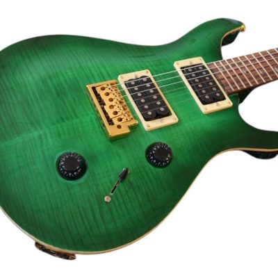 Custom Monarch 24 Green Flame Maple Top Guitar - Image 6