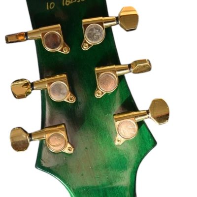 Custom Monarch 24 Green Flame Maple Top Guitar - Image 8