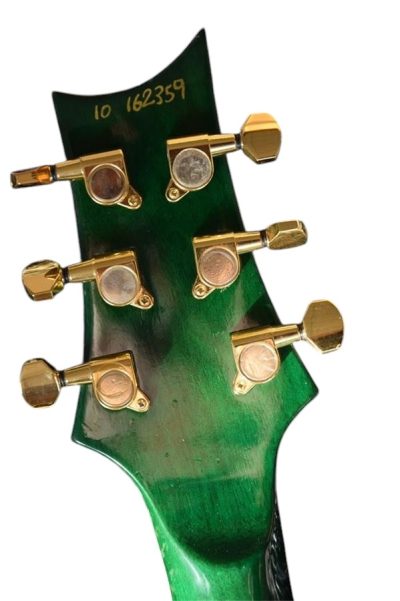 Custom Monarch 24 Green Flame Maple Top Guitar - Image 8