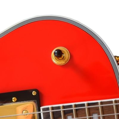 Custom Crown Wine Red Block Inlays Electric Guitar - Image 8