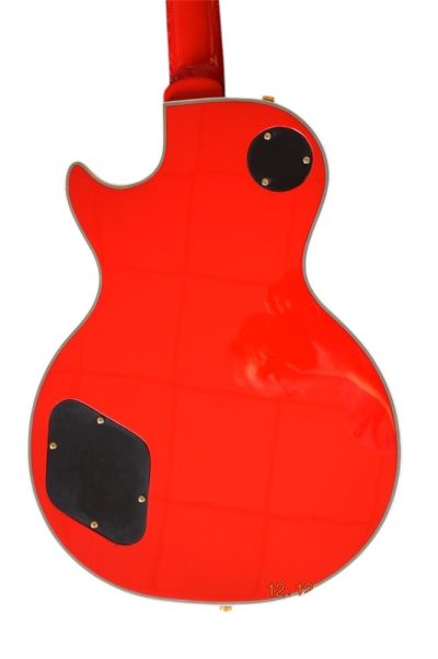 Custom Crown Wine Red Block Inlays Electric Guitar - Image 2