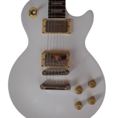 Custom Crown White Block Inlays Solid Body Humbucker Pickups Electric Guitar