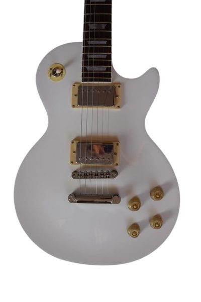 Custom Crown White Block Inlays Solid Body Humbucker Pickups Electric Guitar