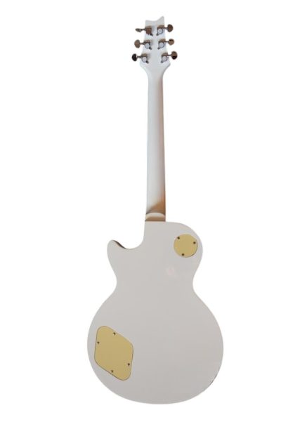 Custom Crown White Block Inlays Solid Body Humbucker Pickups Electric Guitar - Image 5