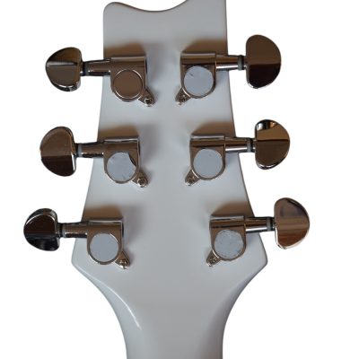 Custom Crown White Block Inlays Solid Body Humbucker Pickups Electric Guitar - Image 4