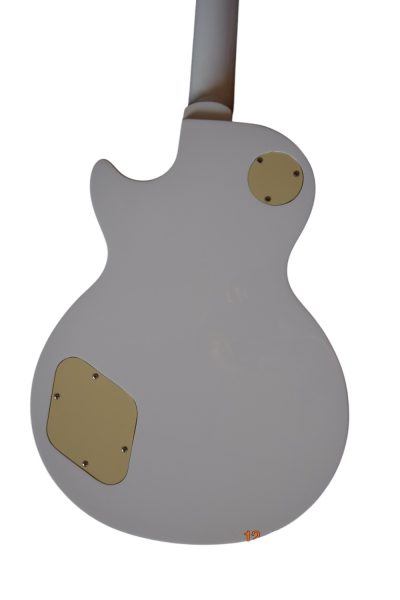 Custom Crown White Block Inlays Solid Body Humbucker Pickups Electric Guitar - Image 3