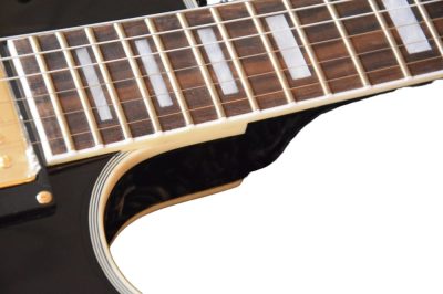 Custom Crown Black Beauty Block Inlays Solid Body Humbucker Pickups Electric Guitar - Image 6