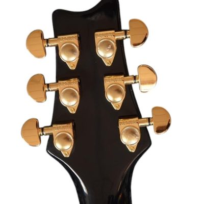 Custom Crown Black Beauty Block Inlays Solid Body Humbucker Pickups Electric Guitar - Image 3