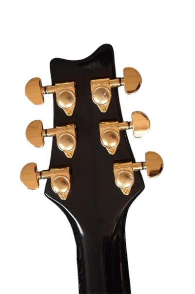 Custom Crown Black Beauty Block Inlays Solid Body Humbucker Pickups Electric Guitar - Image 3