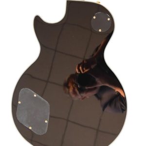 Alternative view of Custom Crown Black Beauty Block Inlays Solid Body Humbucker Pickups Electric Guitar