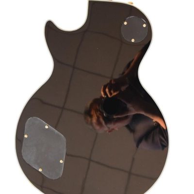 Custom Crown Black Beauty Block Inlays Solid Body Humbucker Pickups Electric Guitar - Image 2