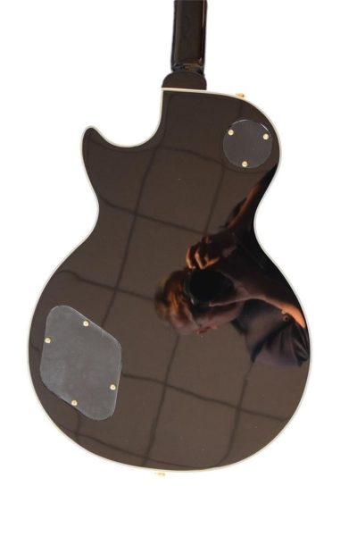 Custom Crown Black Beauty Block Inlays Solid Body Humbucker Pickups Electric Guitar - Image 2