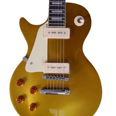 Custom Crown Goldtop Cream P90 Pickups Classic Metallic Joe Bonamassa Guitar