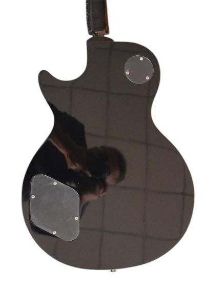 Custom Crown Humbucker Pickups Midnight Sapphire Tiger Maple Top Guitar - Image 4