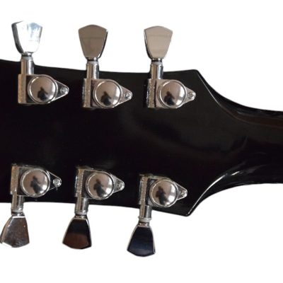 Custom Crown Humbucker Pickups Midnight Sapphire Tiger Maple Top Guitar - Image 3
