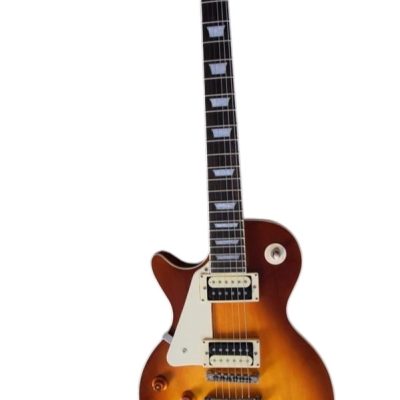 Custom Crown Honey Burst Sunburst Zebra Pickups Guitar - Image 9